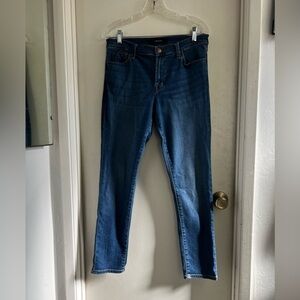J Brand skinny jeans - size 31 - medium blue wash